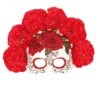 Masker Day Of The Dead Vrouw Met Bloemen -Halloween Kostuum Winkel 38737