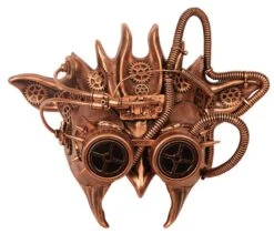 Masker Steampunk Brons