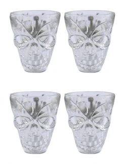 4 Shotglaasjes Doodskop