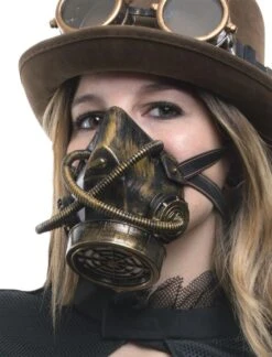 Mondmasker Steampunk -Halloween Kostuum Winkel 52345 1