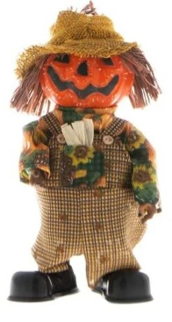 DECO POMPOEN MET LICHT 28CM BOER