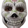 Face Mask Lady Catrina -Halloween Kostuum Winkel 7021117