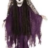 DECO SKELET VROUW 80CM -Halloween Kostuum Winkel 73598