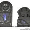 2 GRAFSTENEN MET LICHT EN GELUID -Halloween Kostuum Winkel 74531 0