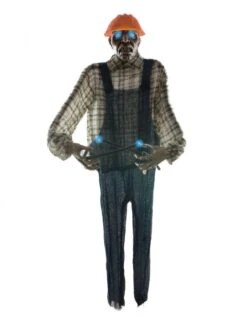 Hangende Elektricien 150cm Met Licht En Geluid