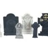 Halloween Tombstone Set "Cemetary" 6 Delig -Halloween Kostuum Winkel 83316103a
