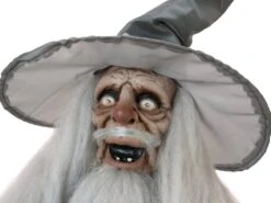 Halloween Figure Wizard, Animated 190cm -Halloween Kostuum Winkel 83316110b