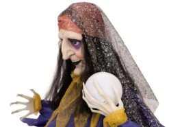 Halloween Figure Fortune Teller, Animated 50cm -Halloween Kostuum Winkel 83316113c
