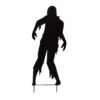 Silhouette Metal Zombie Man -Halloween Kostuum Winkel 83505105a