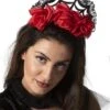 DIADEEM MET ROOSJES -Halloween Kostuum Winkel 94150 0