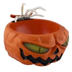 HALLOWEEN SNOEPKOM MET SKELET HAND