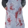 Bloody Prints Slagersschort -Halloween Kostuum Winkel bloody prints slagersschort