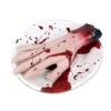 Bord Met Bloederige Hand 2 Bord Met Bloederige Hand -Halloween Kostuum Winkel bord met bloederige hand 20x22x5cm 13884 nl g